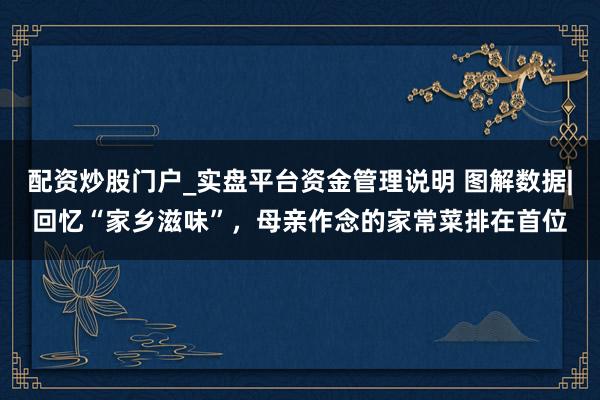 配资炒股门户_实盘平台资金管理说明 图解数据|回忆“家乡滋味”，母亲作念的家常菜排在首位