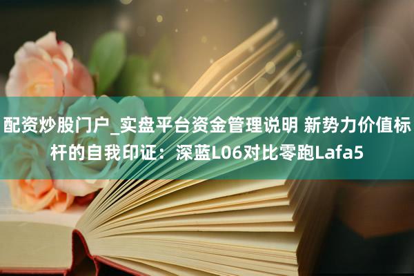 配资炒股门户_实盘平台资金管理说明 新势力价值标杆的自我印证：深蓝L06对比零跑Lafa5