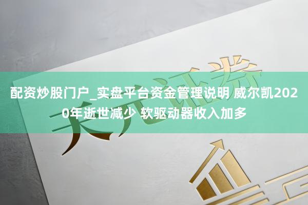 配资炒股门户_实盘平台资金管理说明 威尔凯2020年逝世减少 软驱动器收入加多